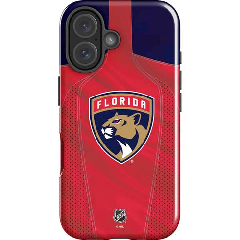 NHL Florida Panthers Jersey iPhone 16 Plus Impact Case
